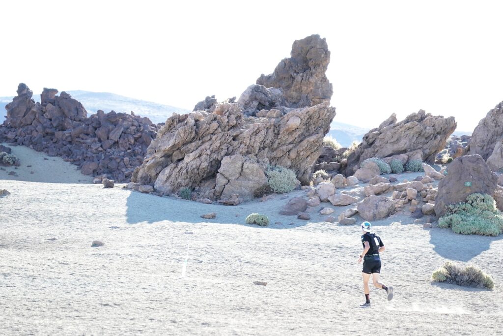 runner at the bluetrail by utmb 2024