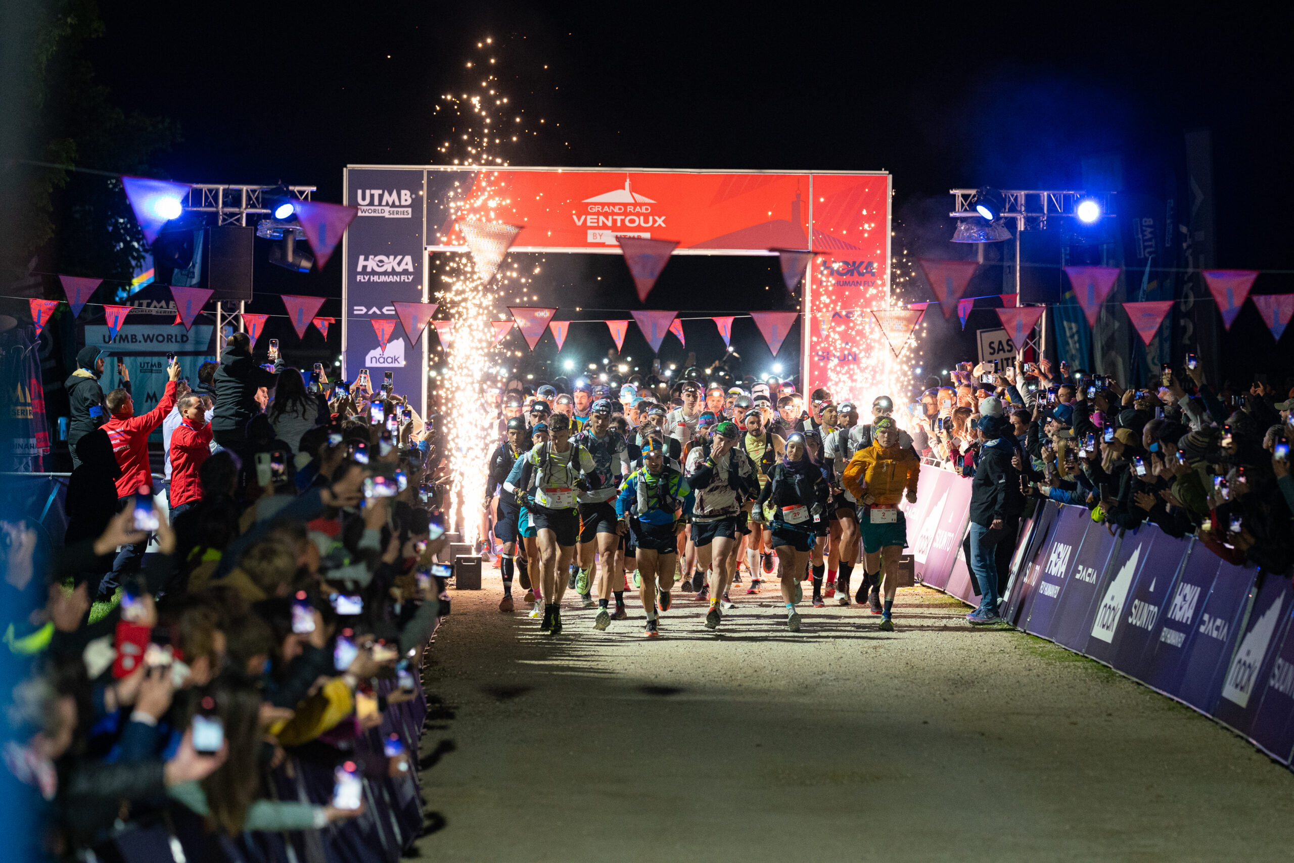 start of Grand Raid Ventoux by UTMB
